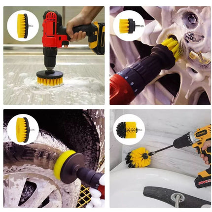 26PCS Drill Brush Attachments Car Detailing Brush Kit for Auto Exterior Interior