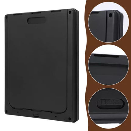 Extra Large Size 2 Way Lockable Pet Dog Cat Safe Security Brushy Flap Door