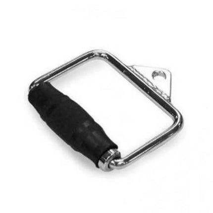 Pair of Metal D-Handle Stirrup Cable Attachments Machine Workout Fitness Gym