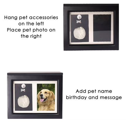 Pet Cremation Urns Box for Dogs Cats Ashes Burly Wood Keepsake Memorial Pet