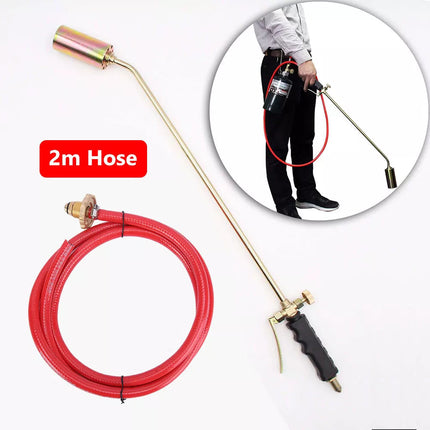 3 Nozzle Gas Torch Blow Torch Camping Gun BBQ Flame Maker Weed Burner BBQ Tool