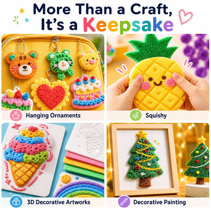 3D Magic Popcorn Pens Puffy Paint Bubble Pen  3D Art Pens Gift