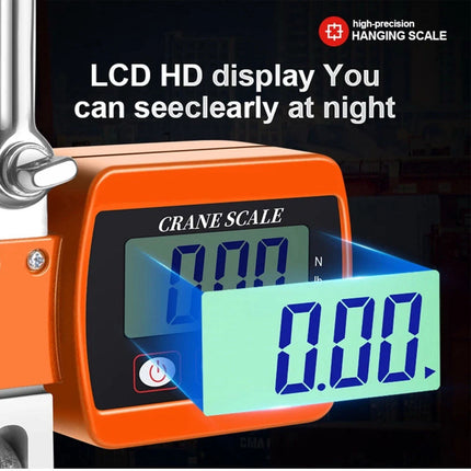 200g-500KG Digital Hanging Scale Butchers Mini Crane Scale Heavy Duty Hook