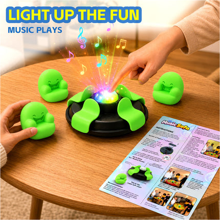 Interactive Electronic Board Game Set with Lights, Sounds and 4 Mini Sofas