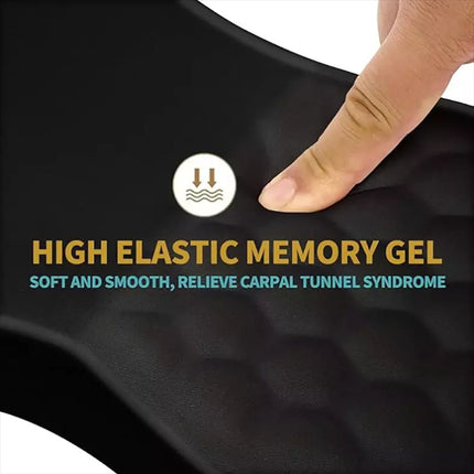 Ergonomic Mouse Pad Wrist Support with Massage Design Wrist Rest Mousepad