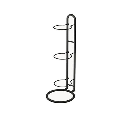3 Tier Basketball Stand Ball Organizer Storage Rack Basketball Equipment Holder