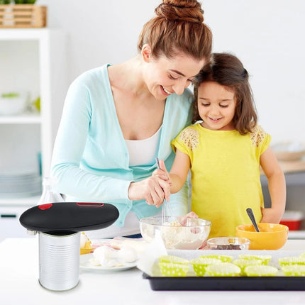 One Touch Automatic Can Opener Electric Jar Lid Opener Home upgraded version
