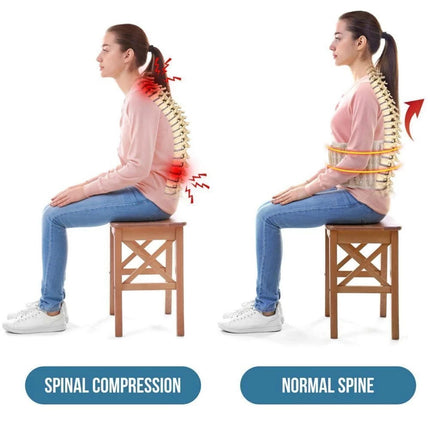 Decompression Lumbar Support Belt Waist Air Traction Brace Spinal Back Relief