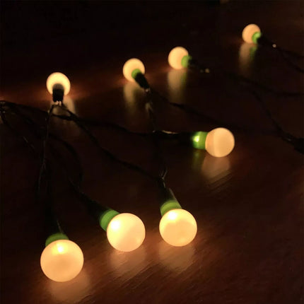100Led 10.9M Warm White Berry Solar Christmas Party String Garden Lights