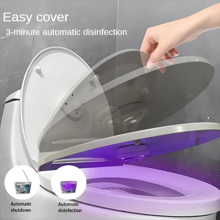 Toilet Lid Clean Light UV Sterilizer Toilet Seat Smart Motion Sensor Activated