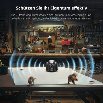 Mice Repellent Ultrasonic Plug In Indoor Mouse Repeller Device Rodent Control