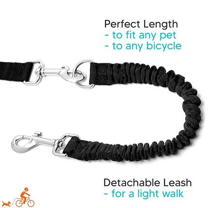 Dog Bicycle Leash for Exercising Training Jogging Cycling Bike Leash Pet Leash