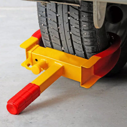 Wheel Clamp Lock Heavy Duty Vehicle Caravan Car Security Anti-theft 3keys