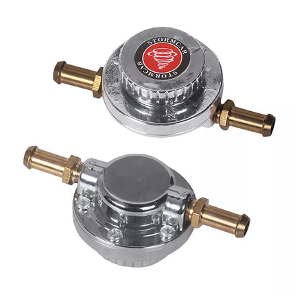Universal Metal Adjustable Fuel Pressure Regulator Kit Carburetor 150LPH 1-5 psi