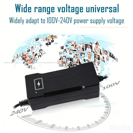 14.6V 10A AC-DC Battery Charging Charger For 12V Lithium-iron phosphate Lifepo4