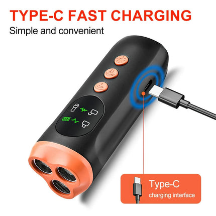 Handheld Ultrasonic Dog Barking Anti Bark Device Control Stop Repeller Trainer