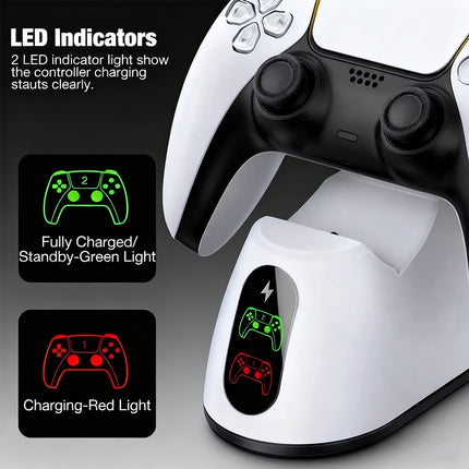 For Sony PS5 Controller Charging Dock Station for Playstation 5 Dual Charger