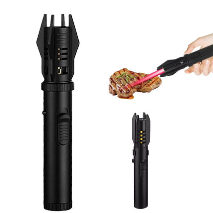 Lightsaber Jet Torch Lighter Butane Torch Lighter Refillable Windproof Lighter K39 Business Black