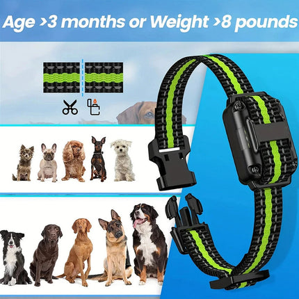 Electric Dog Training Collar Dog Anti Bark Stop Rechargeable Waterproof w Remote