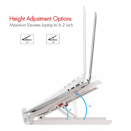 Folding Laptop Notebook Table Desk Stand Mount Holder For 11-15.6" PC Macbook