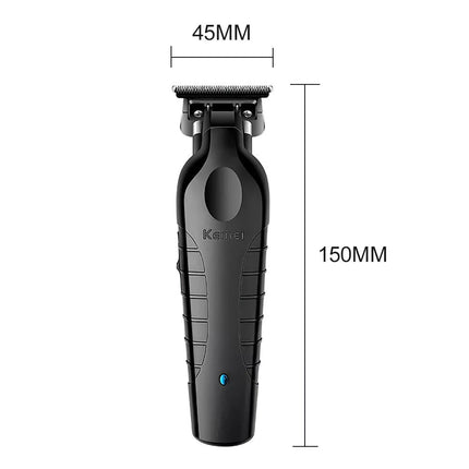 Cordless Hair Trimmer 0mm Zero Gapped Carving Clipper Detailer