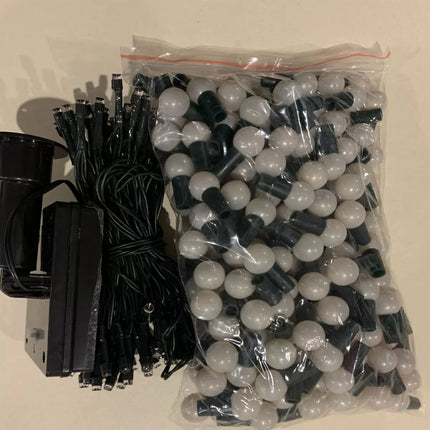100Led 10.9M Warm White Berry Solar Christmas Party String Garden Lights