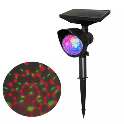 Solar Powered Star Light Projector Waterproof Outdoor Christmas Xmas Laser Light