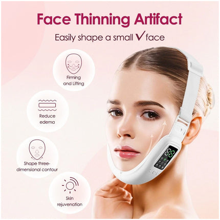 Electric Massage Double Chin Remover Face Lift Firming V-line Chin USB Recharge