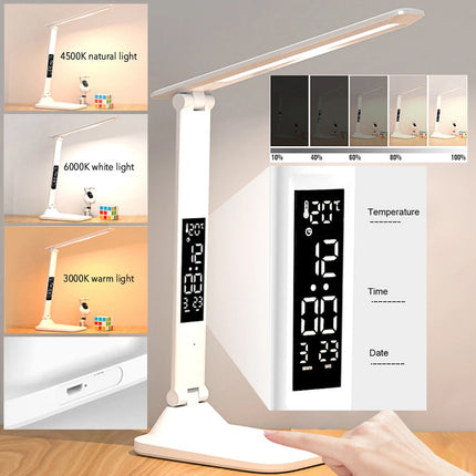Touch LED Desk Lamp Bedside Study Reading Table Light USB Ports Dimmable