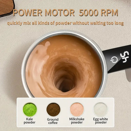 Self Stirring Mug Cup Auto Mixing Stir Coffee Milk Tea Automatic Electric 380ML