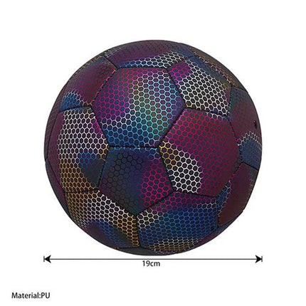 Size 4/5 Light Up Soccer Ball Glow in The Dark Night Training Game Ball