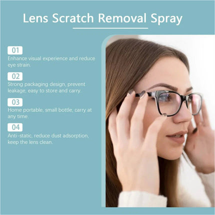 Lens Cleaning Spray Optical Glasses Cleaner Spectacle Scratch Removal Spray