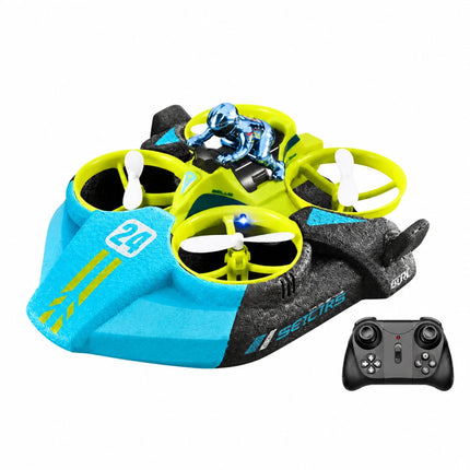 V24 RC Aircraft Water Land Air 3 In 1 Helicopter Stunt Drone Speed Racing Drift