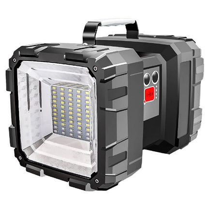 100000LM LED Searchlight Spotlight USB Rechargeable Hand Torch Work Light Lamp