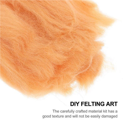 25Color Needle Felting Kit Multi Colour Mat for DIY Craft Art Projects Starter Set