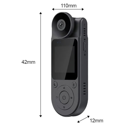 Police Body Camera 4K HD Portable Night Vision Police Cam Video DVR Recorder