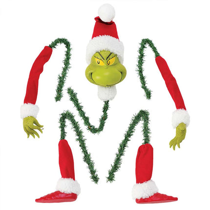 Grinch Arm Leg Head Ornaments Holder Christmas Tree Decorations Xmas Party Gifts