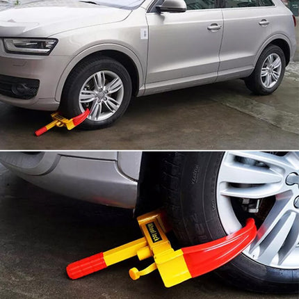 Wheel Clamp Lock Heavy Duty Vehicle Caravan Car Security Anti-theft 3keys