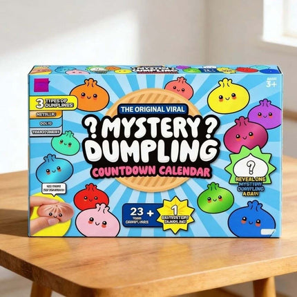 24 Days Christmas SquishiesAdvent Calendar Dumpling SquishyToys Boys And Girls Xmas Gift