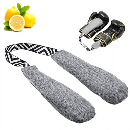Fresh Smell Sweating Dryer Dry Devils Boxing Glove Deodorizing Odor Deodorizer Lemon Flavor
