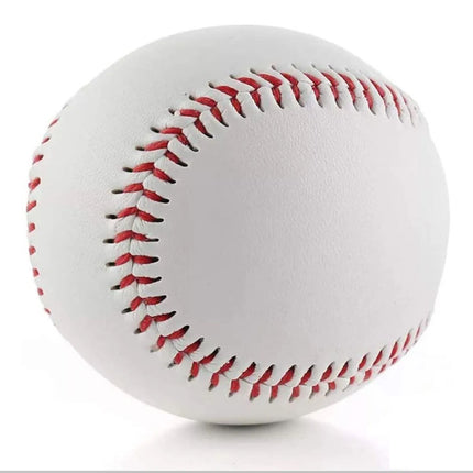 2Pcs Blank Leather Baseball Wool Yarn Center 9inch Ball Professional Casual Base Ball