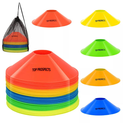 Sports Cones Set of Agility Cones for Football, Basketball, Athletics, Cricket