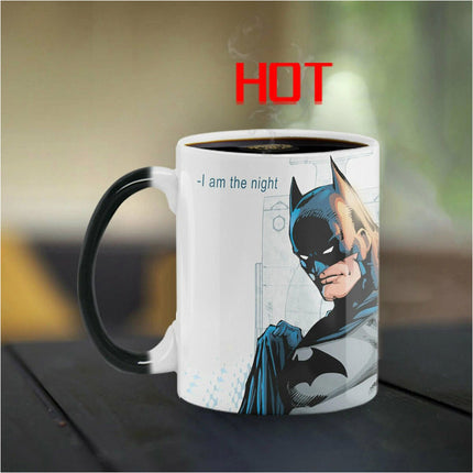 Magic Mugs Colour Changing Mug Novelty Coffee Cups Cup Hot Water 4 Complete Sets