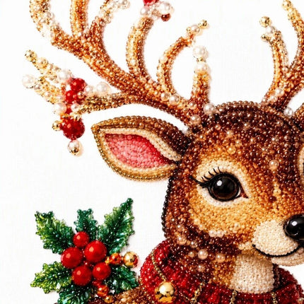 1Pcs Sun Catcher Christmas Diamond Painting Kit Door Decoration