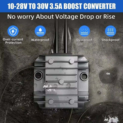 Starlink Mini 3M Cable 12V-30V Step Up Converter 3.5A with 50A Anderson Plug