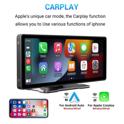 9 INCH Stereo Car Radio Auto Touch Screen Stereo Bluetooth For Carplay/Android