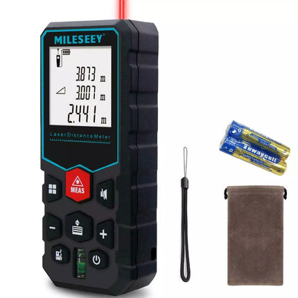 50M Laser Distance Meter Distance Area Volume Laser Measure Pythagorean