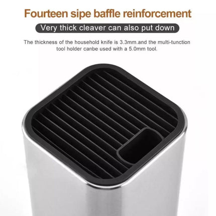Knife Block Stand Universal – Without Knives Kitchen Organizer Rack