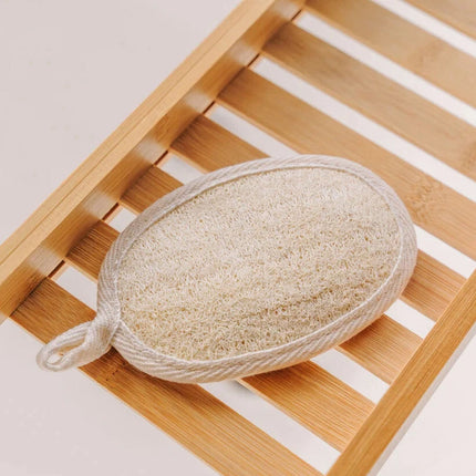 6PK Exfoliating Loofah Pad Sponge Body Skin Bath Shower Brush Luffa Scrubber