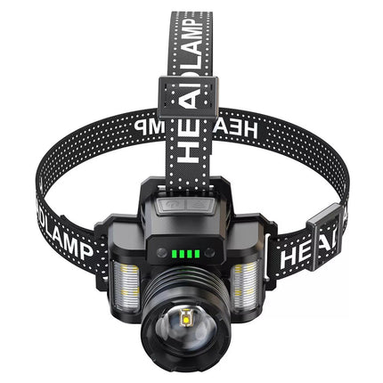 LED Headlamp Camping Rechargeable Headlight Head Torch Fishing Light